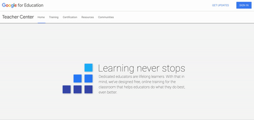 Google Classroom Teacher Center